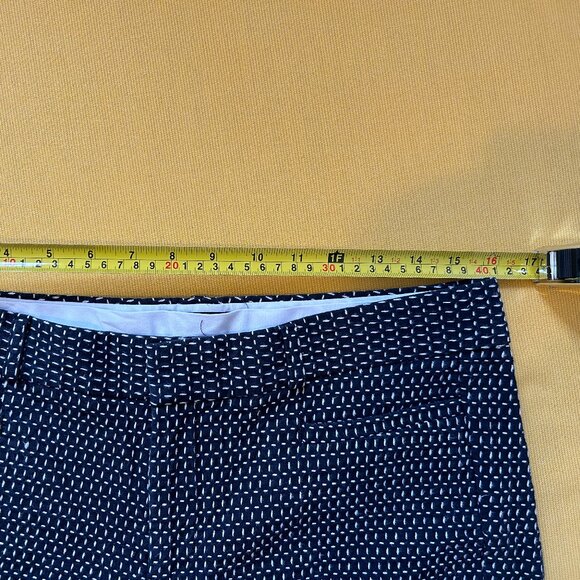 Banana Republic - Blue w/ Small White Stripes High-Water Pants - 8W - Picture 6 of 8